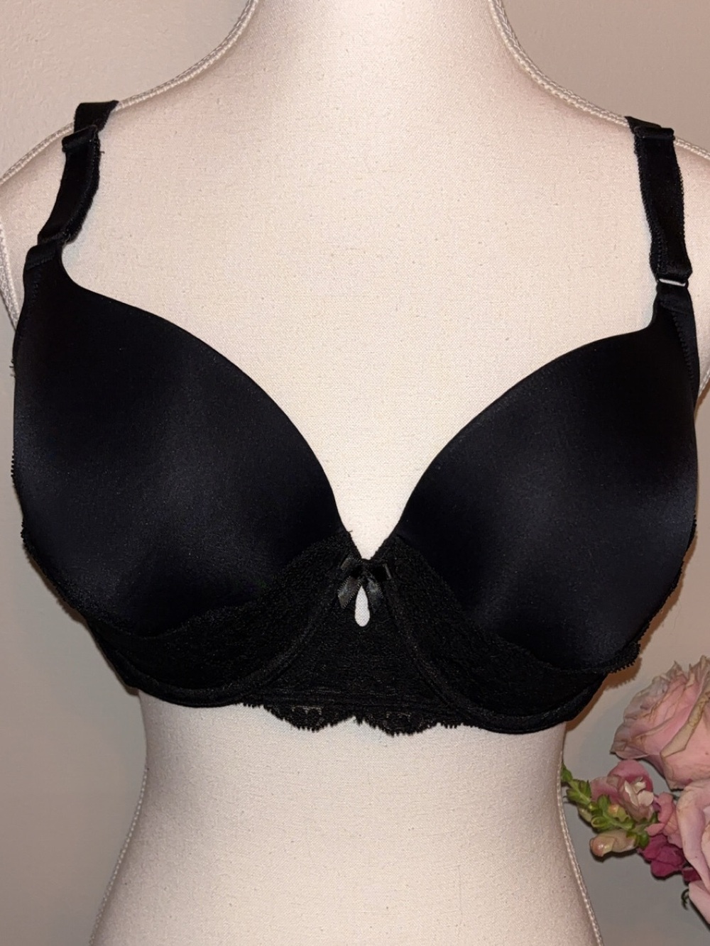 torrid Black Lace Underwire T-Shirt Bra